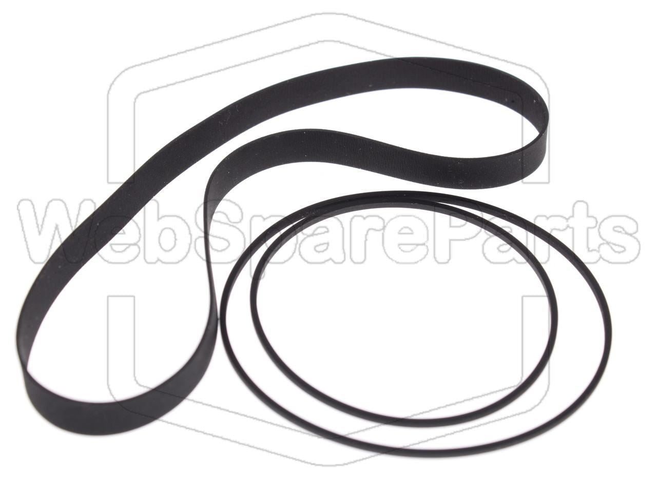 Belt Kit For Video Cassette Recorder Sharp VC-402 G