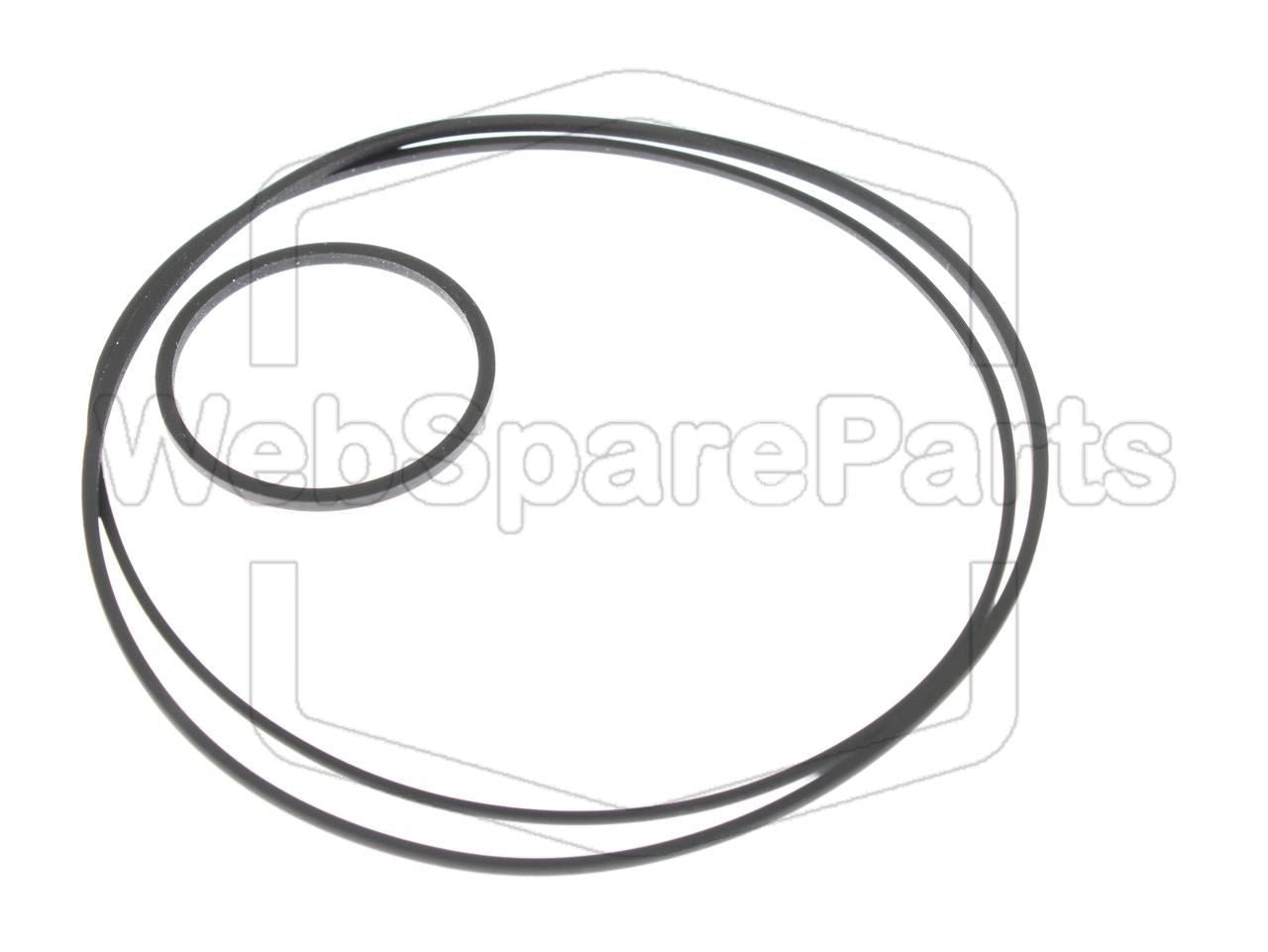 Full Belt Kit for Philips 22RH813 Cassette Deck