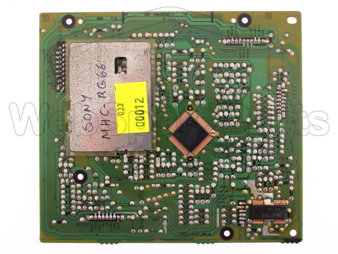 Sony CD Player PCB Assy PWB 1-684-495-11 for Vintage Audio Repair