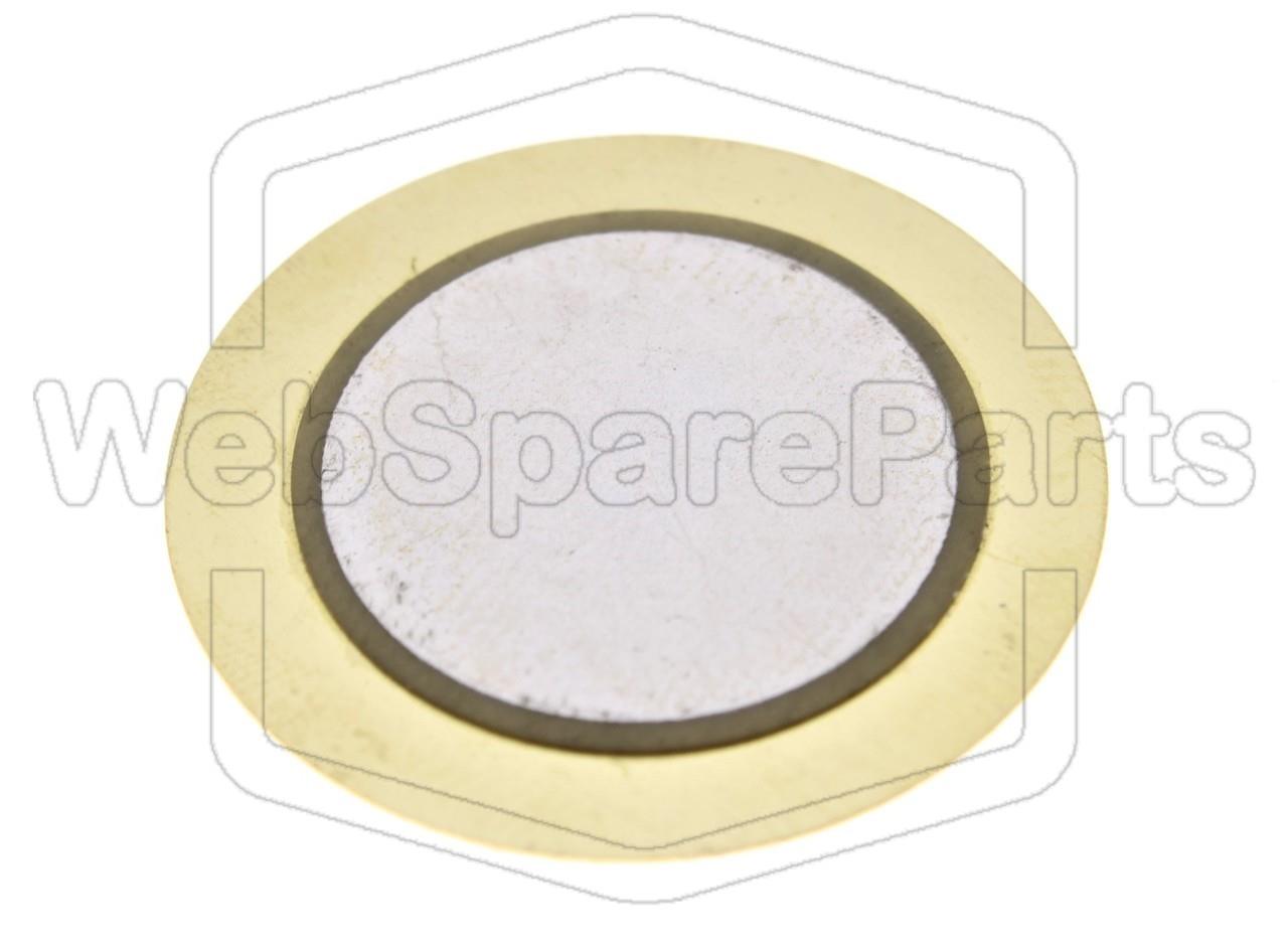 Piezo Buzzer tablet without tone generator Ø27x0.47mm 30V 4KH