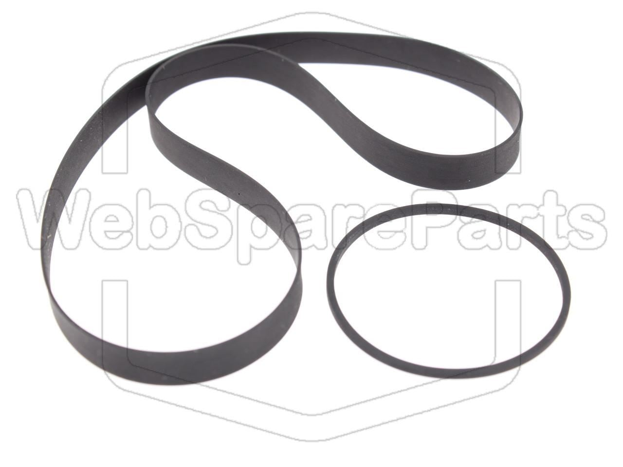 Belt Kit For Stereo Cassette Deck Kenwood KX-1100G