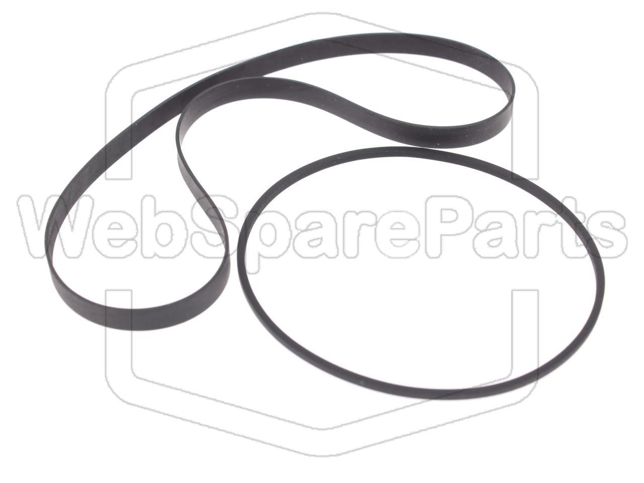 Aiwa AD-3700 Belt Kit for Cassette Deck