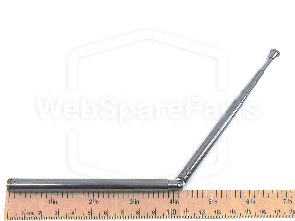 Vintage Grundig Retractable Hidden Antenna Ø8.0 mm 95–260 mm for Radio Audio Systems