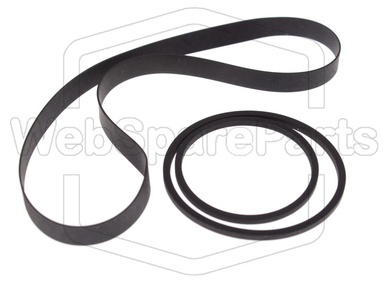 Kit de correias para Gravador de Vídeo cassete Akai VS-10