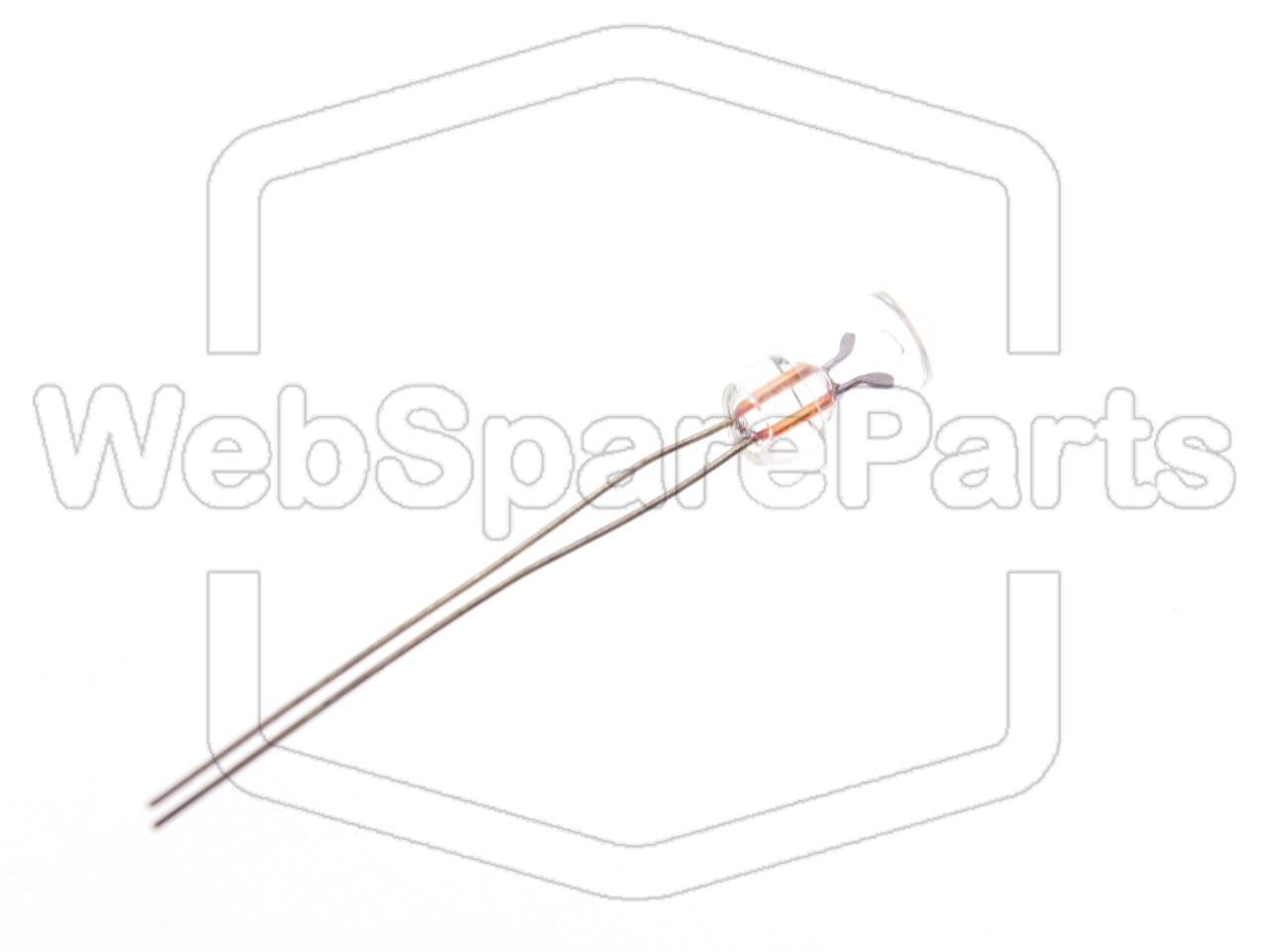 Miniature lamp 3.0 Volts 40mA Ø 3.15mm Length 6.35mm