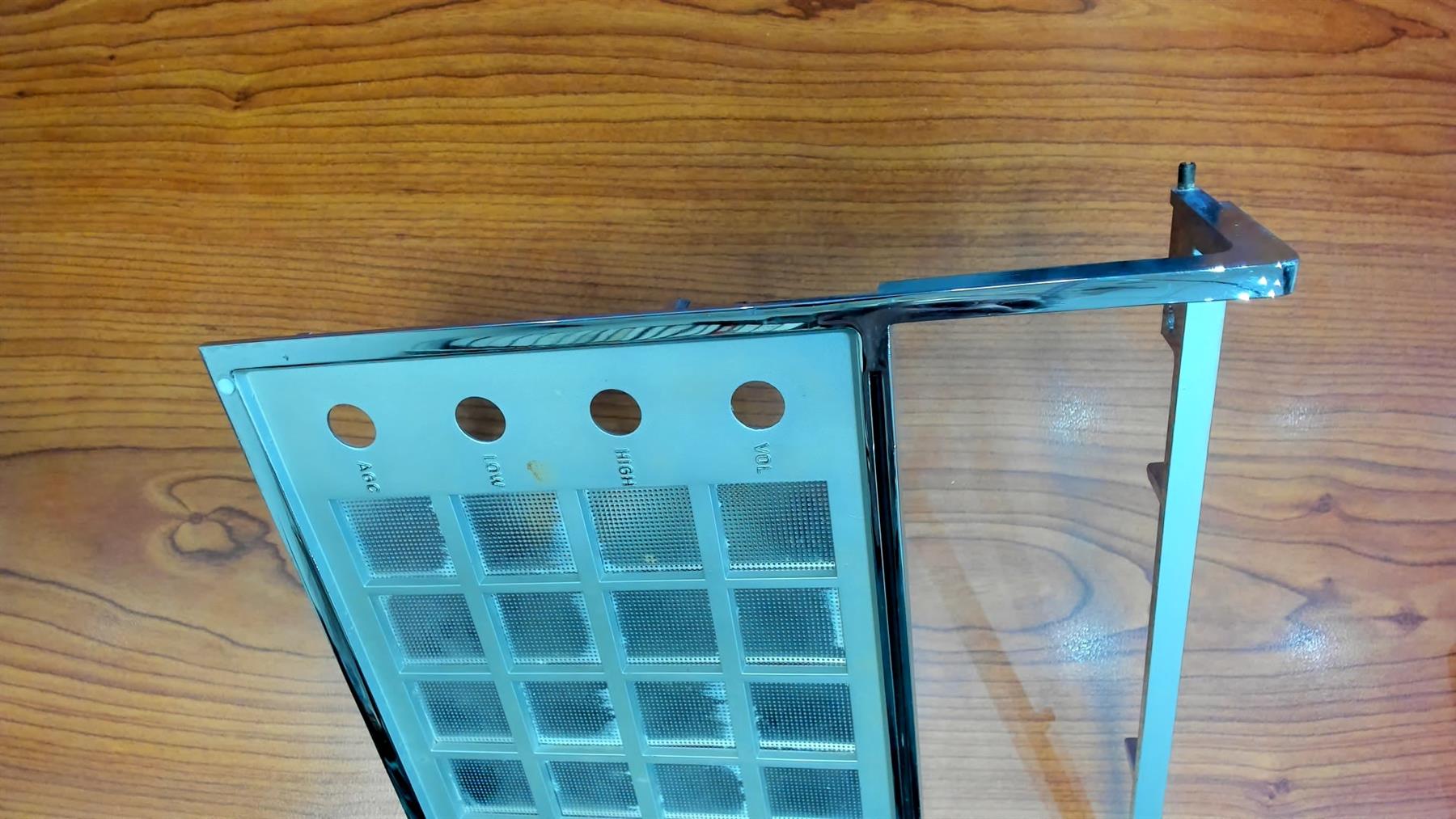 Philips L6X38T Radio Front Panel Vintage Replacement