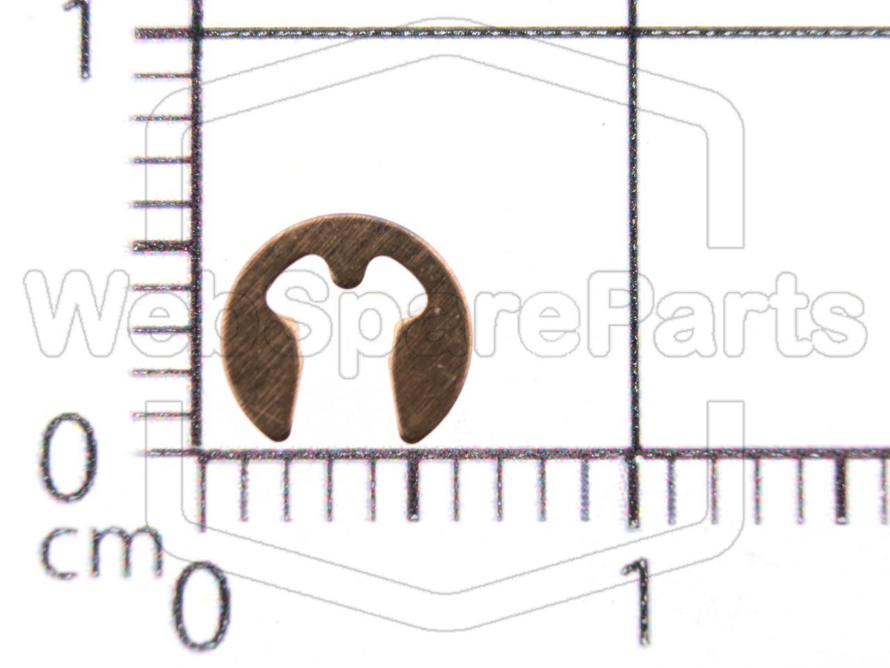 Circlip for Shaft 2.3mm Thick 0.6mm CU Retaining Ring for Vintage Audio Repair