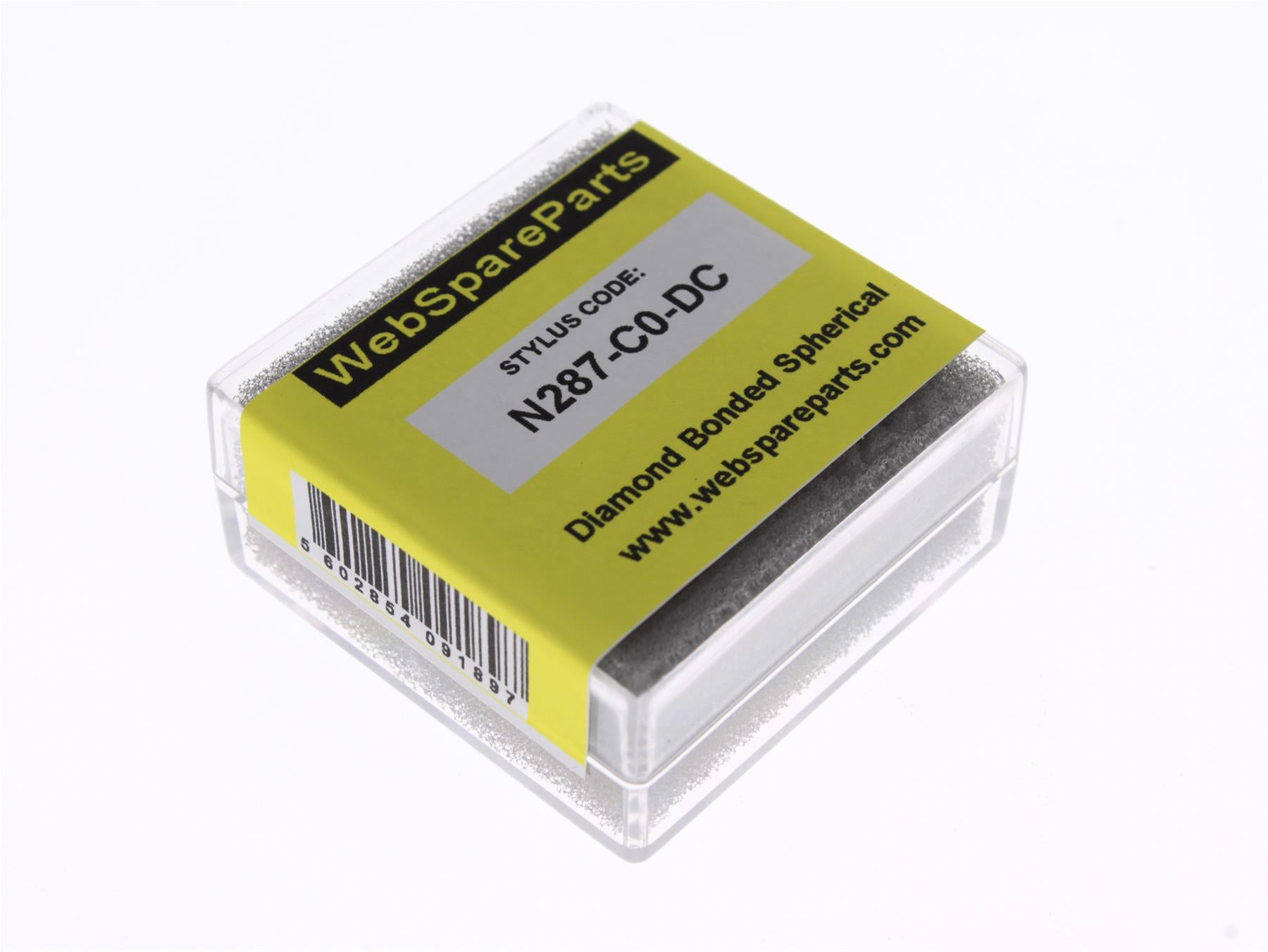 N287-C0-DC Agulha de ponta esférica com diamante