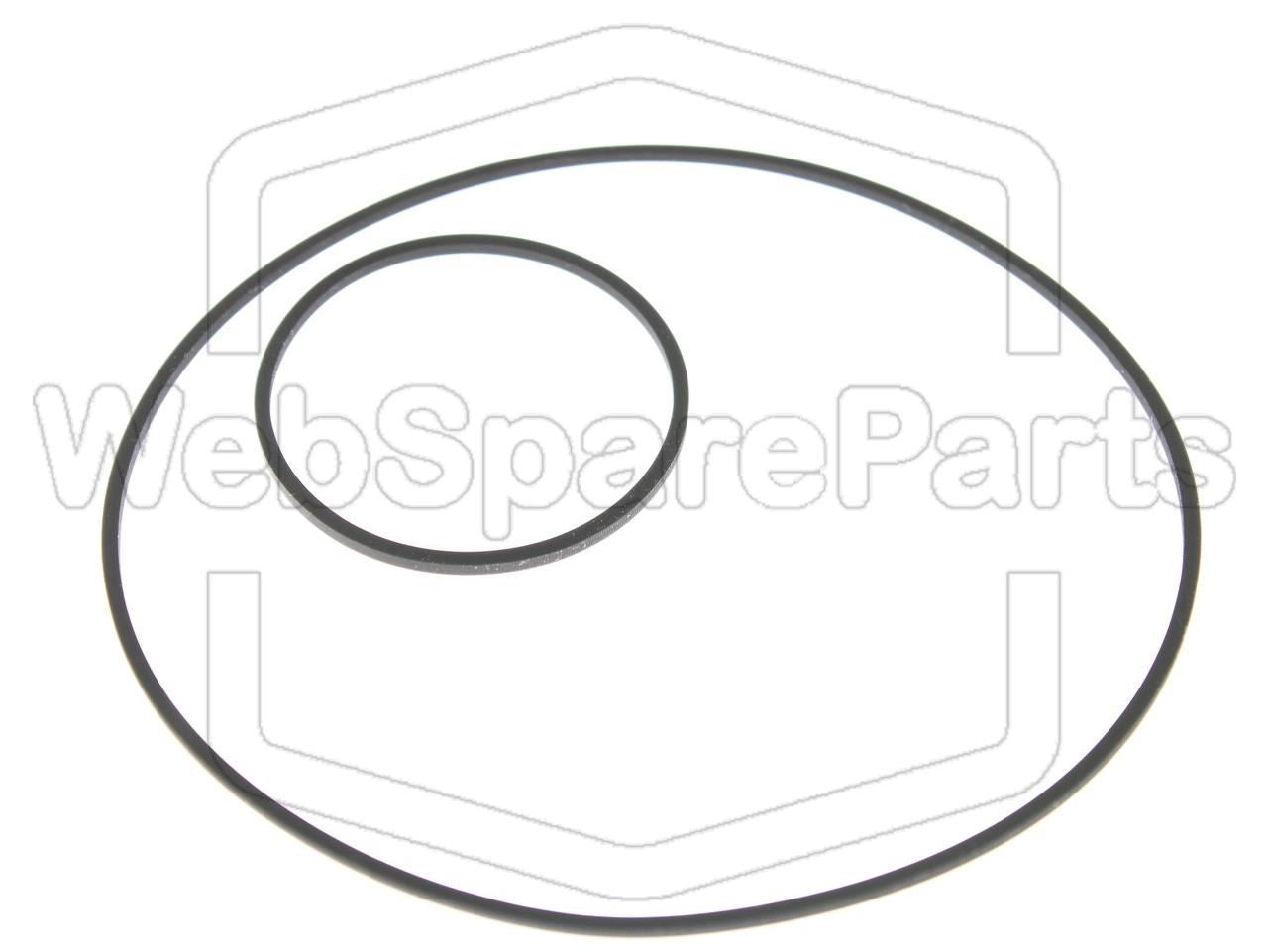 Belt Kit for Pioneer KEH-M6250 Car Radio Cassette