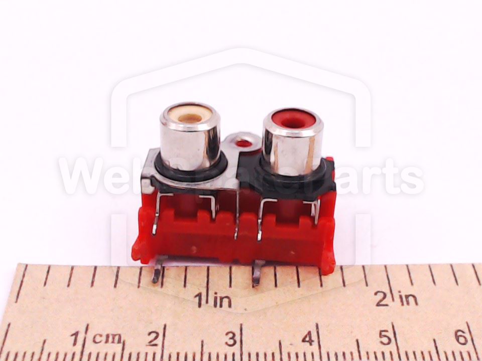 Sony HCD-GPX Series RCA Female PCB Jack for Vintage Audio Repair