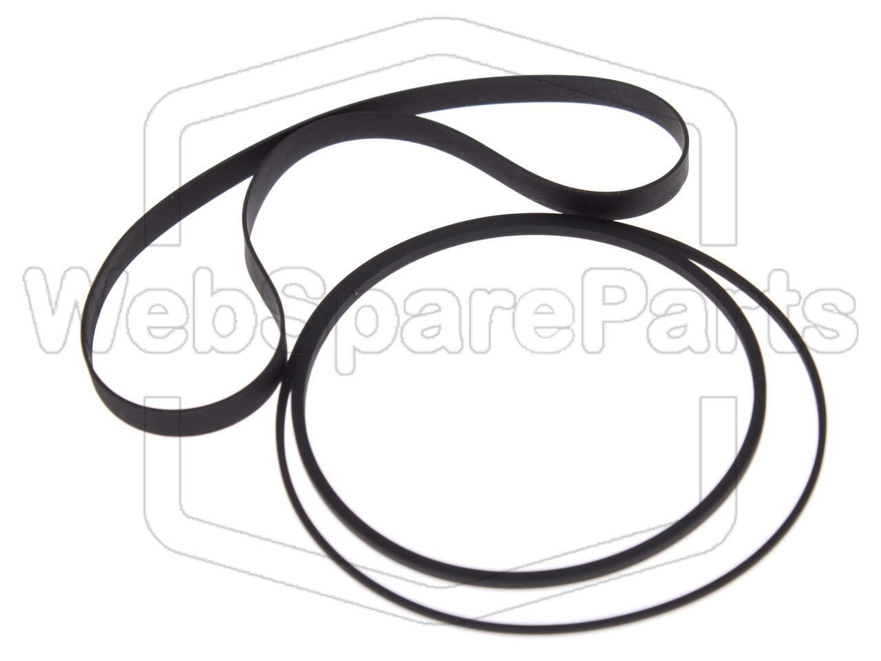 Belt Kit For Cassette Deck Technics RS-B18