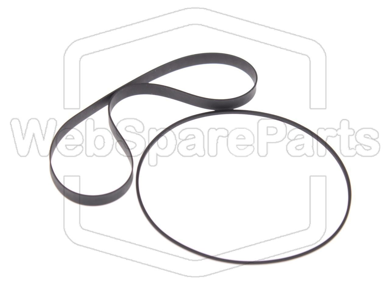 Full Belt Kit for Kenwood KX-77C Cassette Deck