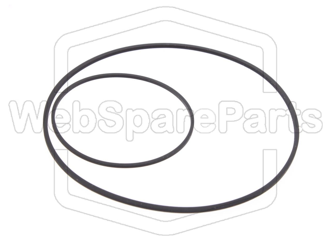 Belt Kit For Cassette Deck Panasonic SA-PM17