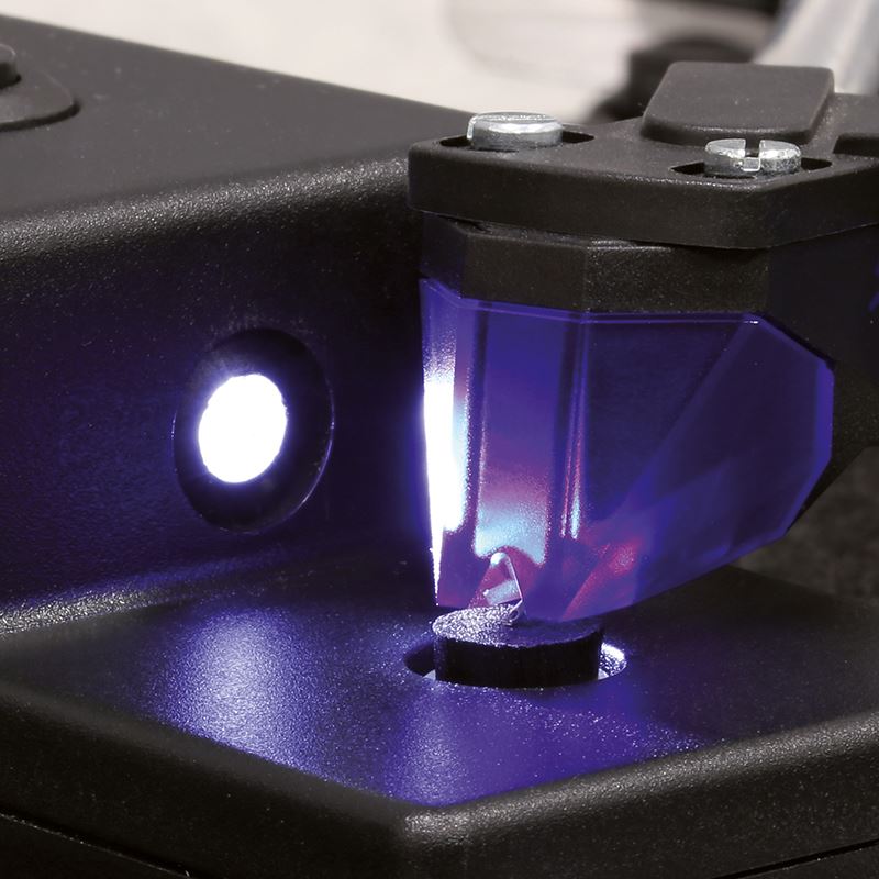 Dynavox HFC-50 Electronic Stylus Cleaner for Turntables with Cleaning Fluid