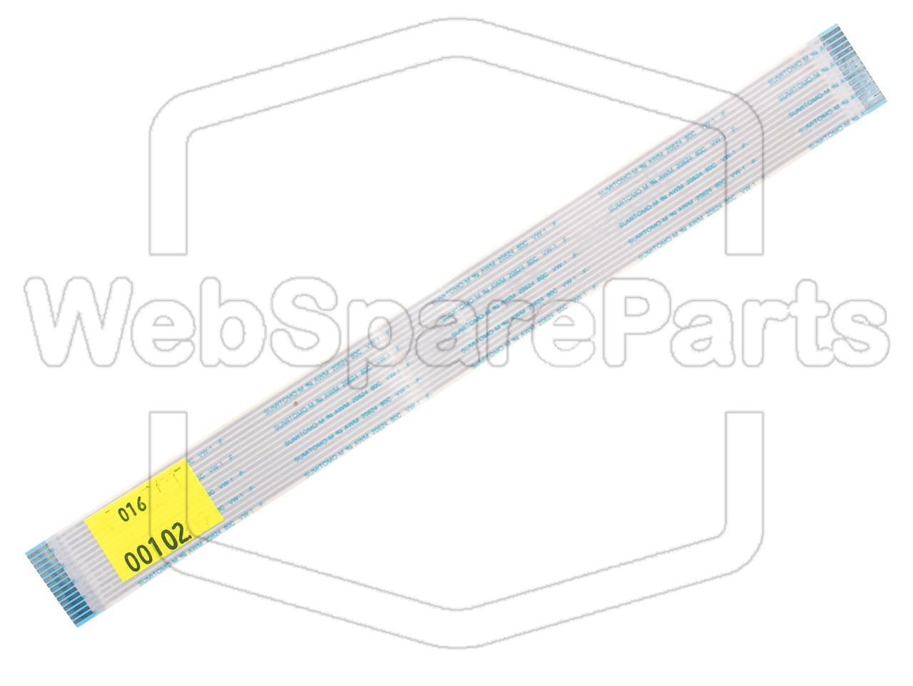 15 Pins Flat Cable L=209mm W=20mm