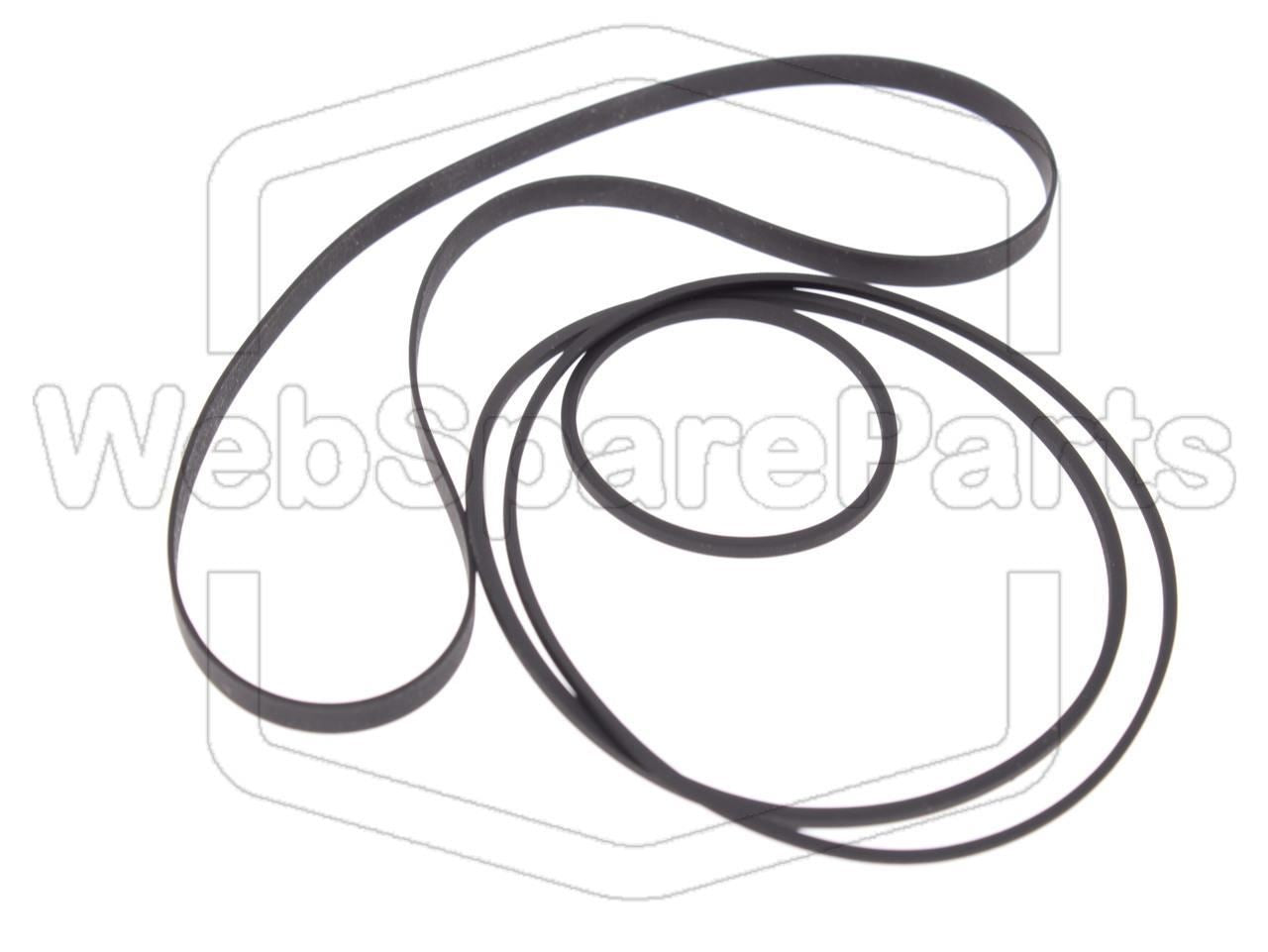 Belt Kit For Cassette Record Player Pioneer DC-200Z