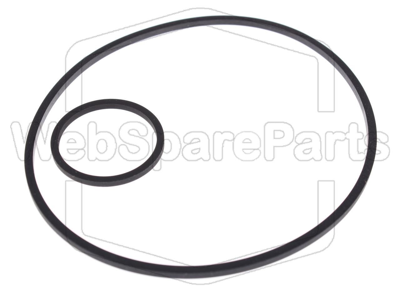 Kit de correias para Gravador de Vídeo cassete Akai VS-22