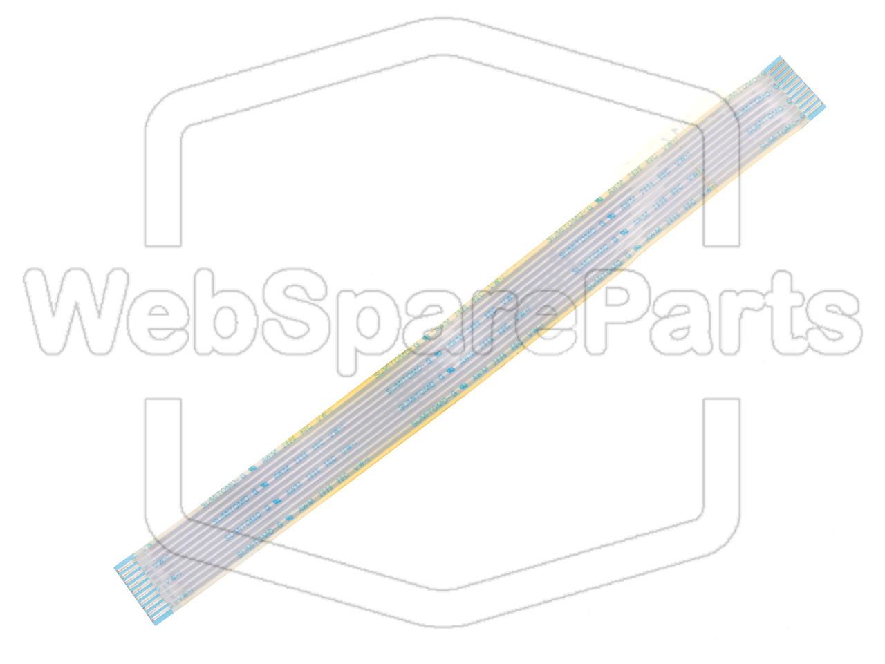 10 Pins Flat Cable L=159mm W=13.8mm