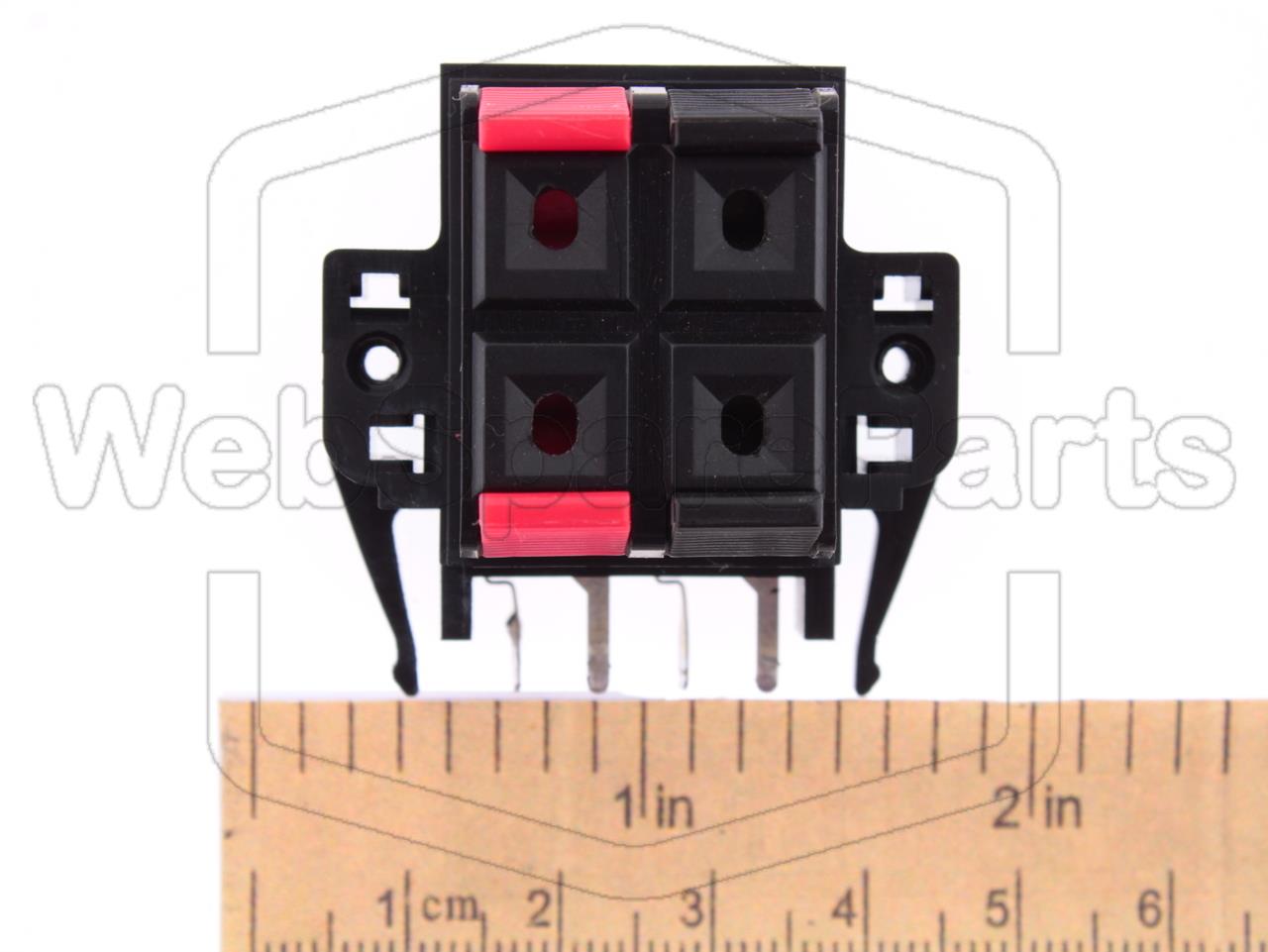 Grundig UMS Series PCB Speaker Connector for Vintage Audio Repair