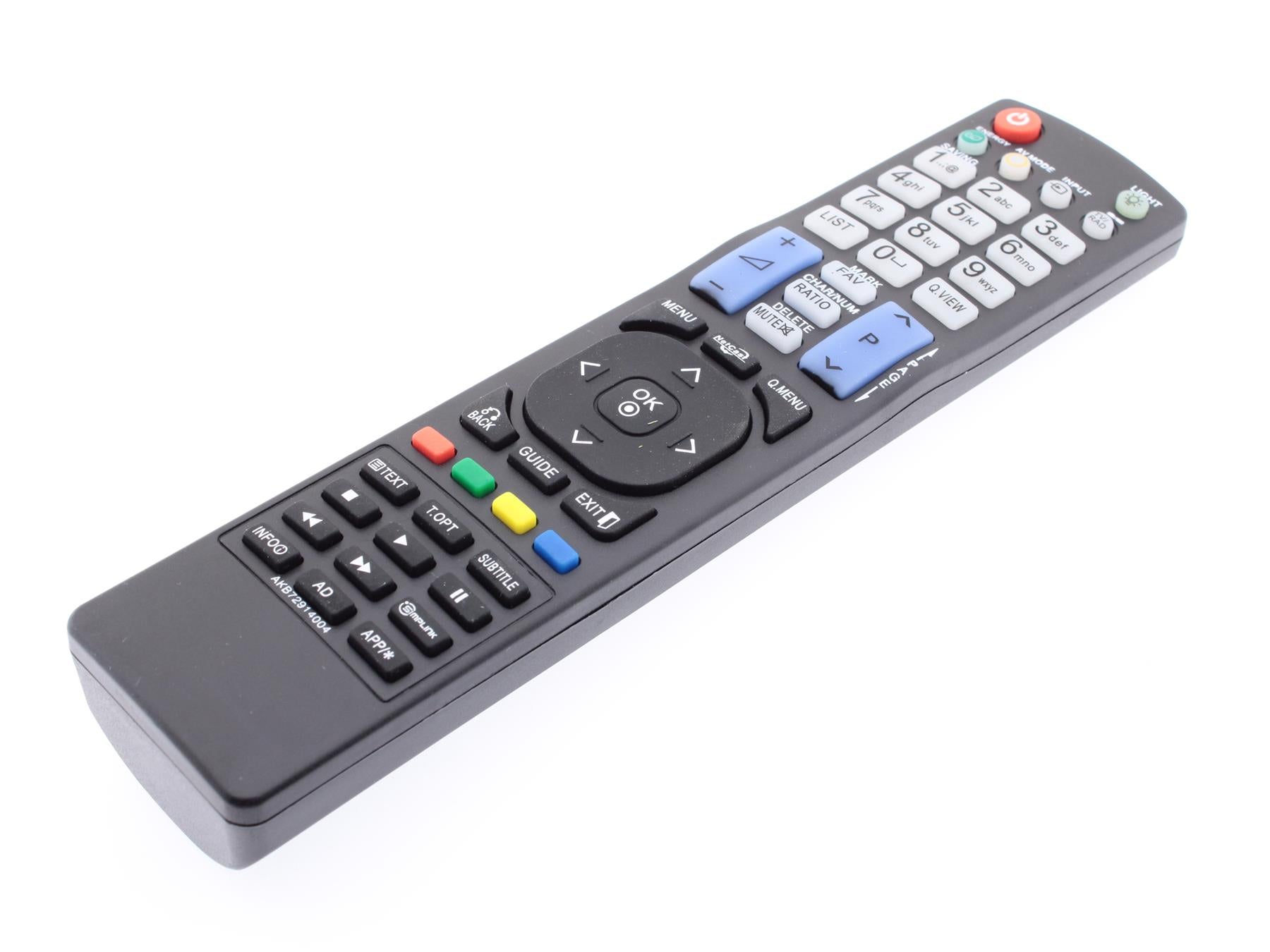 Replacement TV Remote Control for LG AKB72914004