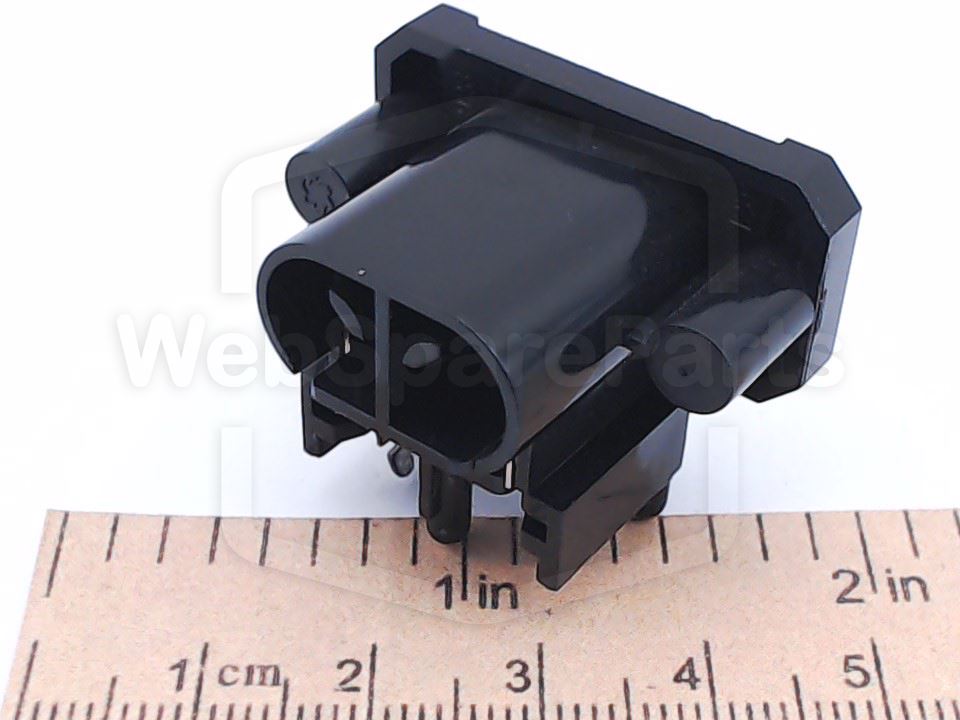 PCB-Mount IEC C8 AC Mains Input Connector for Technics