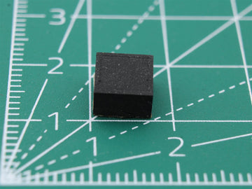 Picior pătrat din cauciuc autoadeziv 7.0mm x 7.0mm x Height 4.0 mm