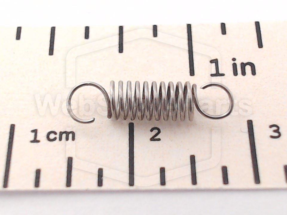 Ressort d'extension Ø = 3.3mm x TL = 6.6mm x TK = 0.34mm