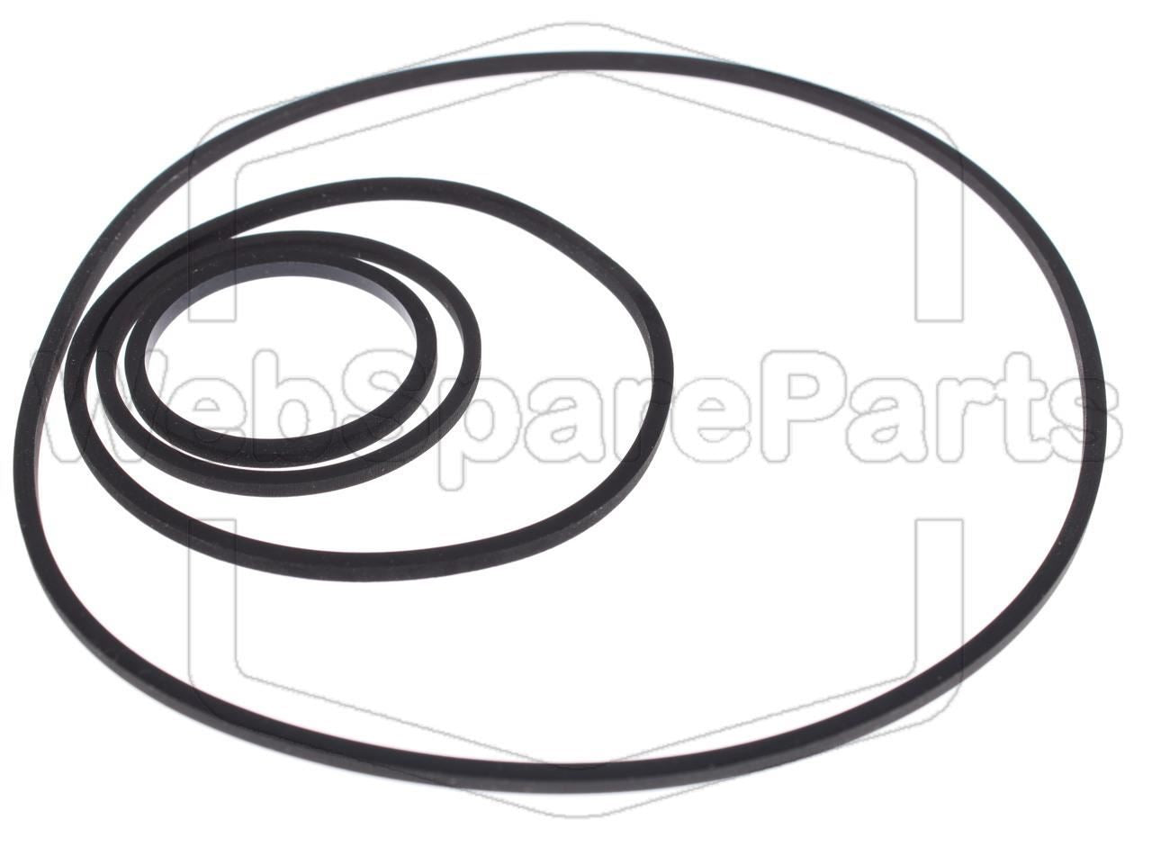 Belt Kit For Video Cassette Recorder Panasonic AG-6810 S/E