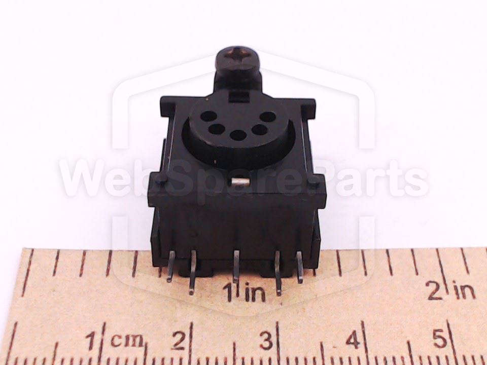 Yamaha 5-Pin DIN PCB Socket Connector for Vintage Audio Equipment Repair
