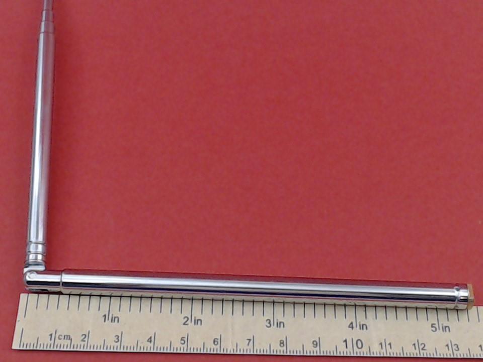 Vintage Original Grundig Hidden Retractable Antenna Ø8.0 mm 145–370 mm for Radio Audio Systems