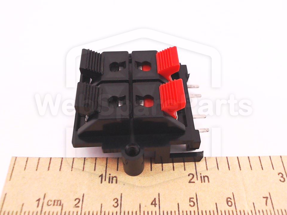 Sharp CDC Series PCB Speaker Terminal Connector for Vintage Audio Repair