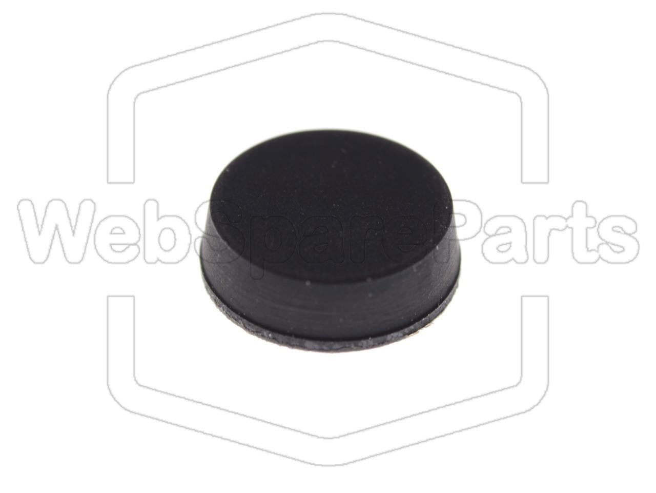 Round Rubber Foot Self-adhesive Ø12.7mm x Ø11.5mm x height 4mm