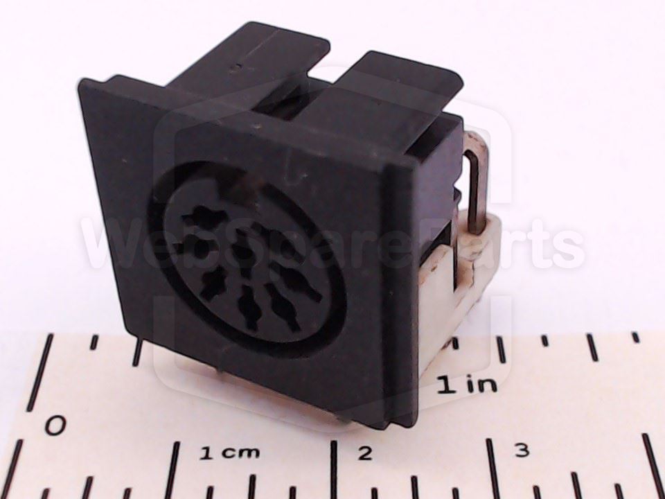 Pioneer 8-Pin DIN PCB Socket Connector for Vintage Audio Equipment Repair