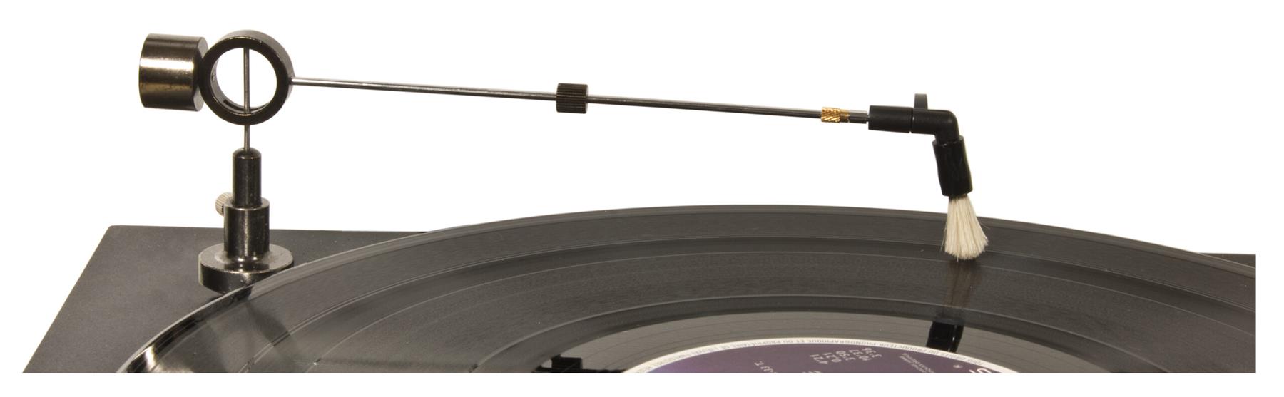 Analogis Dry Cleaning Arm with Goat Hair and Carbon Brush – Anti-Static In-Play Record Cleaner