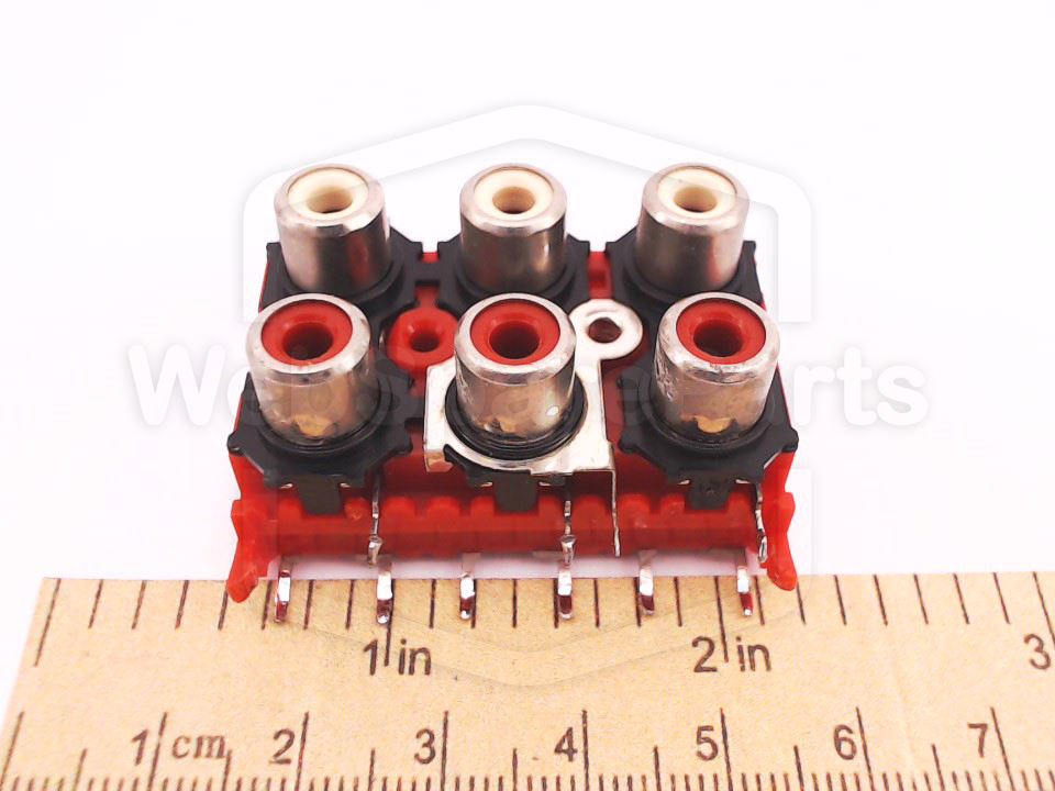 Sony MHC-NX Series Original RCA Female PCB Jack for Vintage Audio Repair