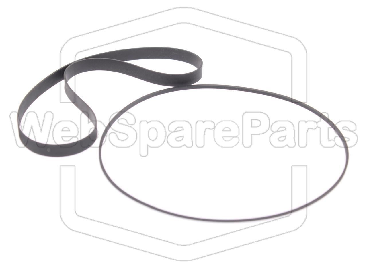 Full Belt Kit for Grundig CF-7400 Cassette Deck