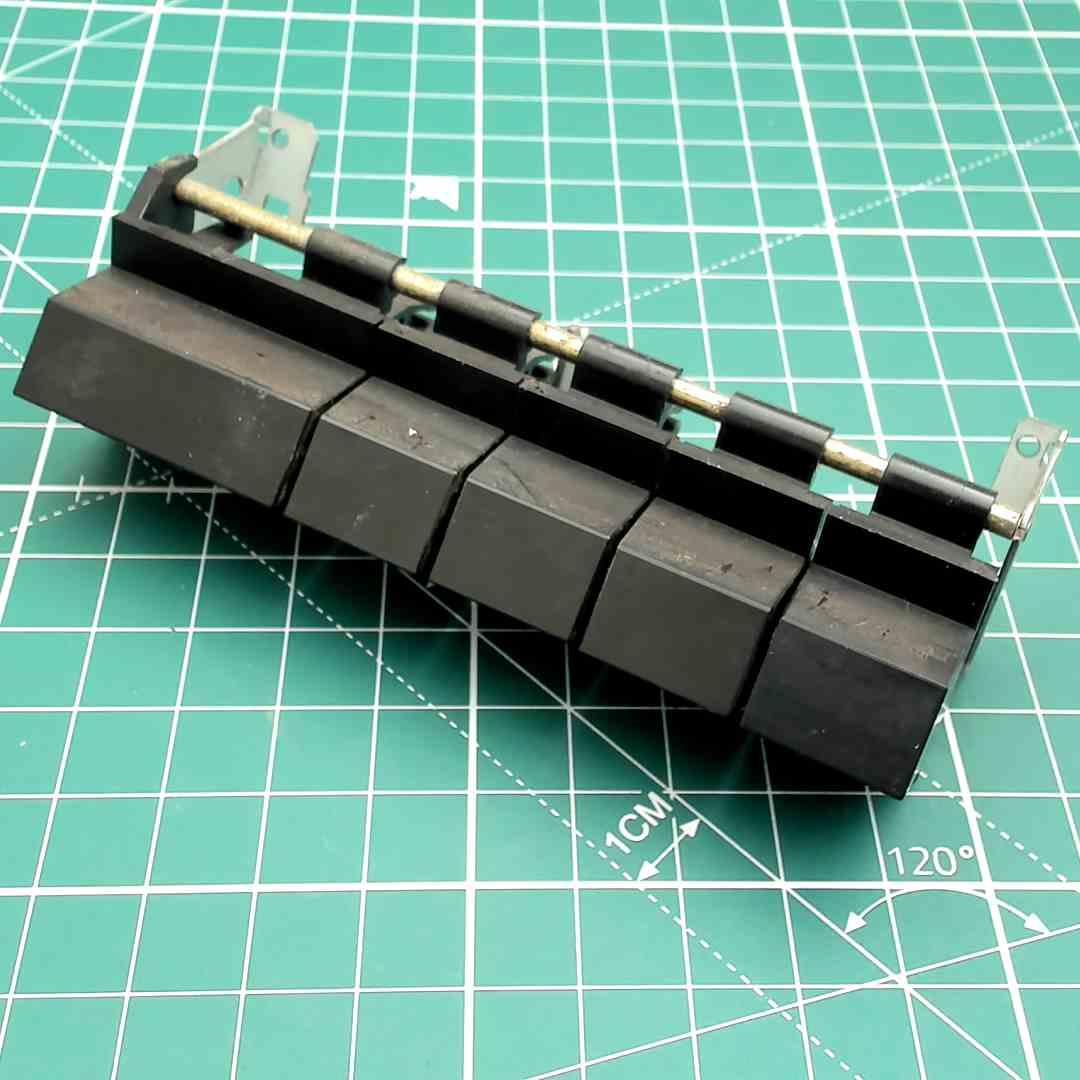 Replacement 5-Key Cassette Deck Keyboard for Sharp CD-301E