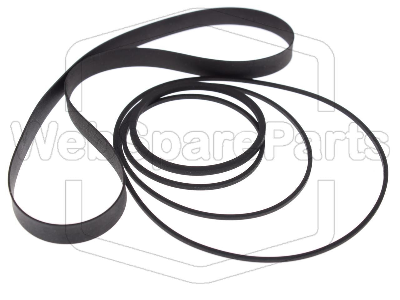 Kit de correias para Gravador de Vídeo cassete Kenwood KV-901