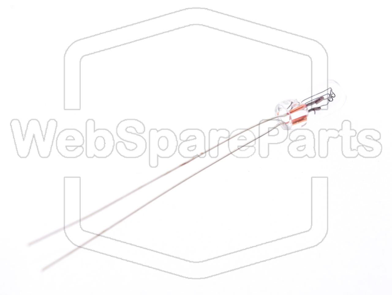 Incandescent Lamp 12 Volts DV 50mA Ø:3mm L:7m