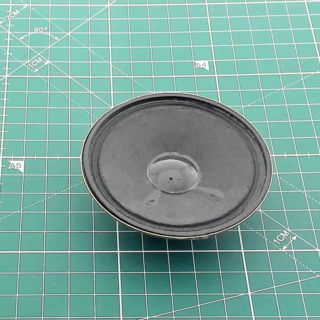 Round Speaker Driver 4 Ohm 3W for Vintage Audio [Ø76mm H24.5mm