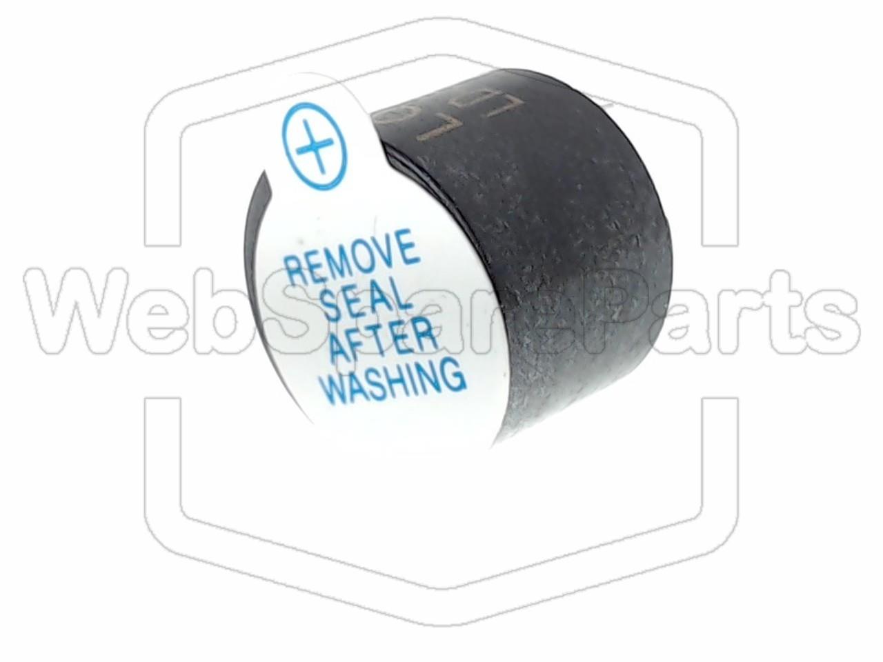 Electromagnetic buzzer without tone generator Ø12x9mm 1.5VDC 80dB 2.4KHz