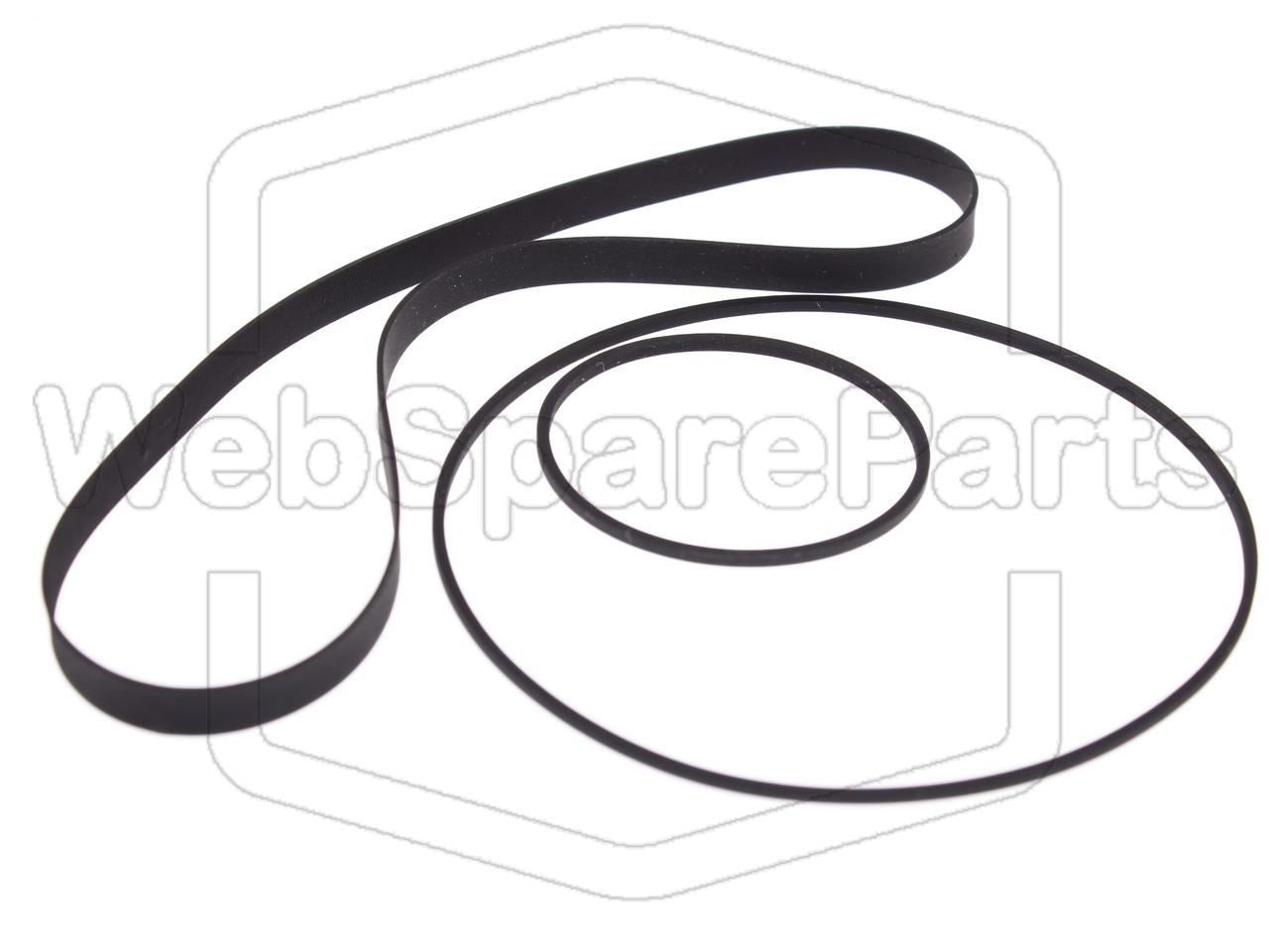 Belt Kit For Cassette Player Sony TC-K65