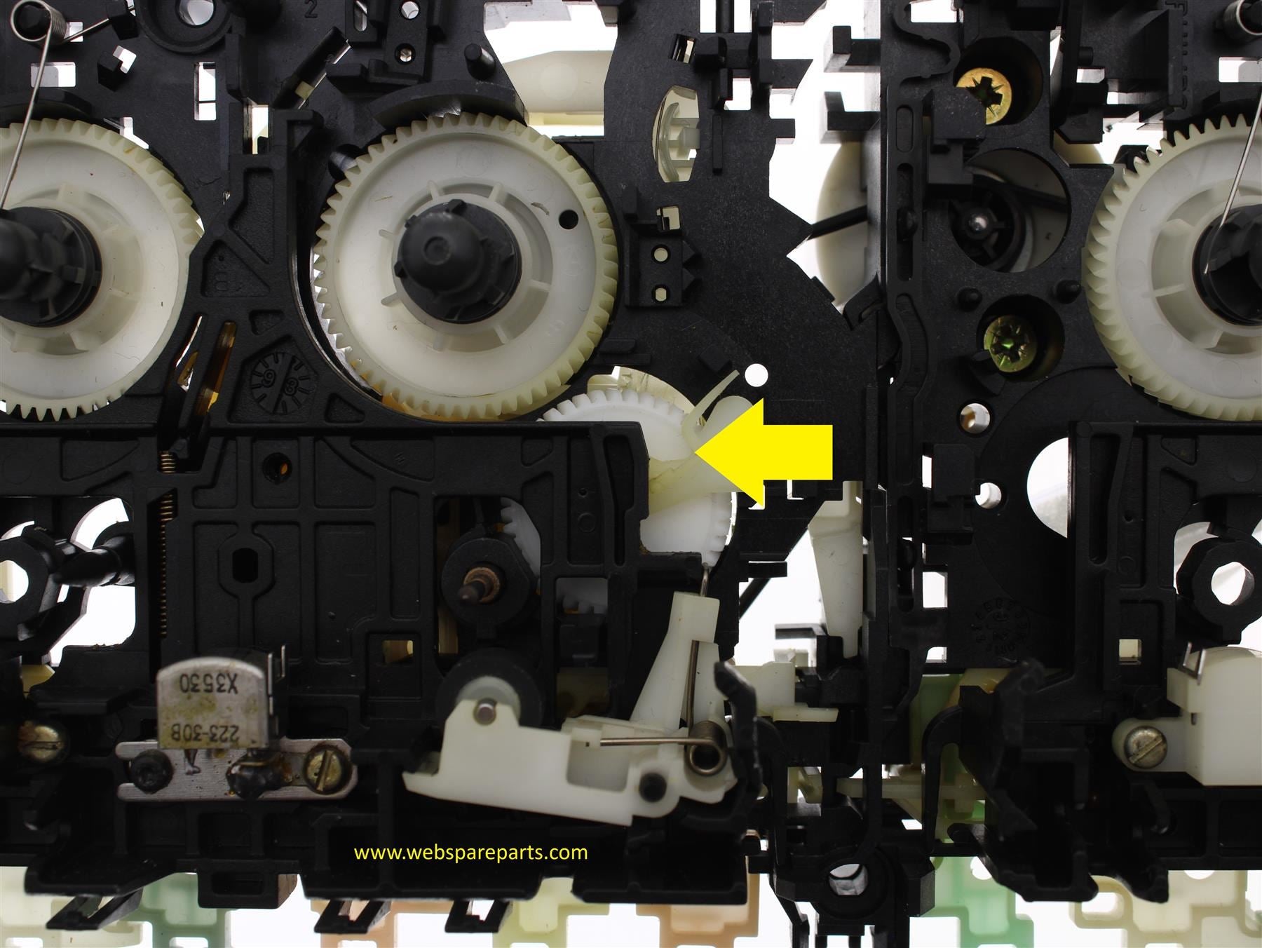 Gear Repair Kit for Philips AS545 Cassette Deck