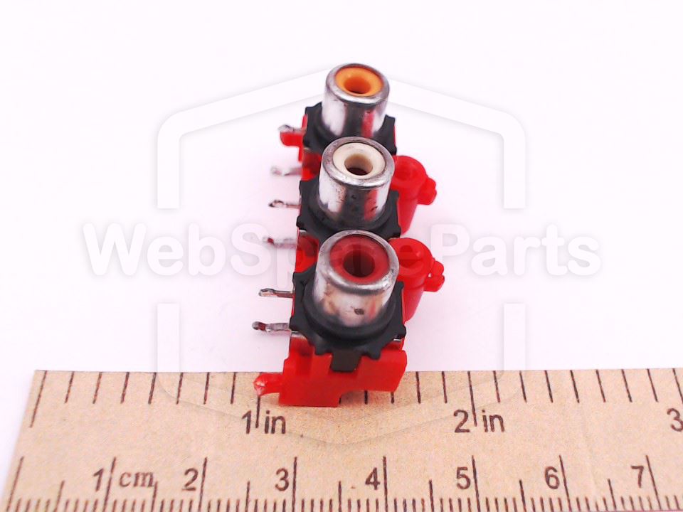 Aiwa CXZ Series RCA Female PCB Jack for Vintage Audio Repair