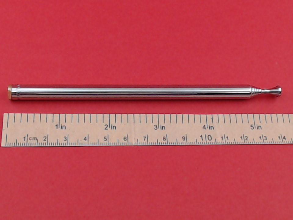 Vintage Original Grundig Hidden Retractable Antenna Ø8.0 mm 145–370 mm for Radio Audio Systems