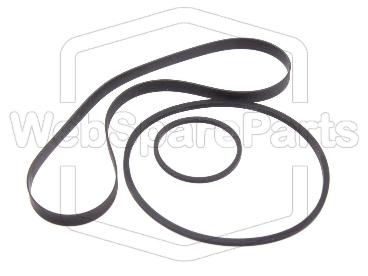 Belt Kit For Stereo Cassette Deck Denon DRS-810