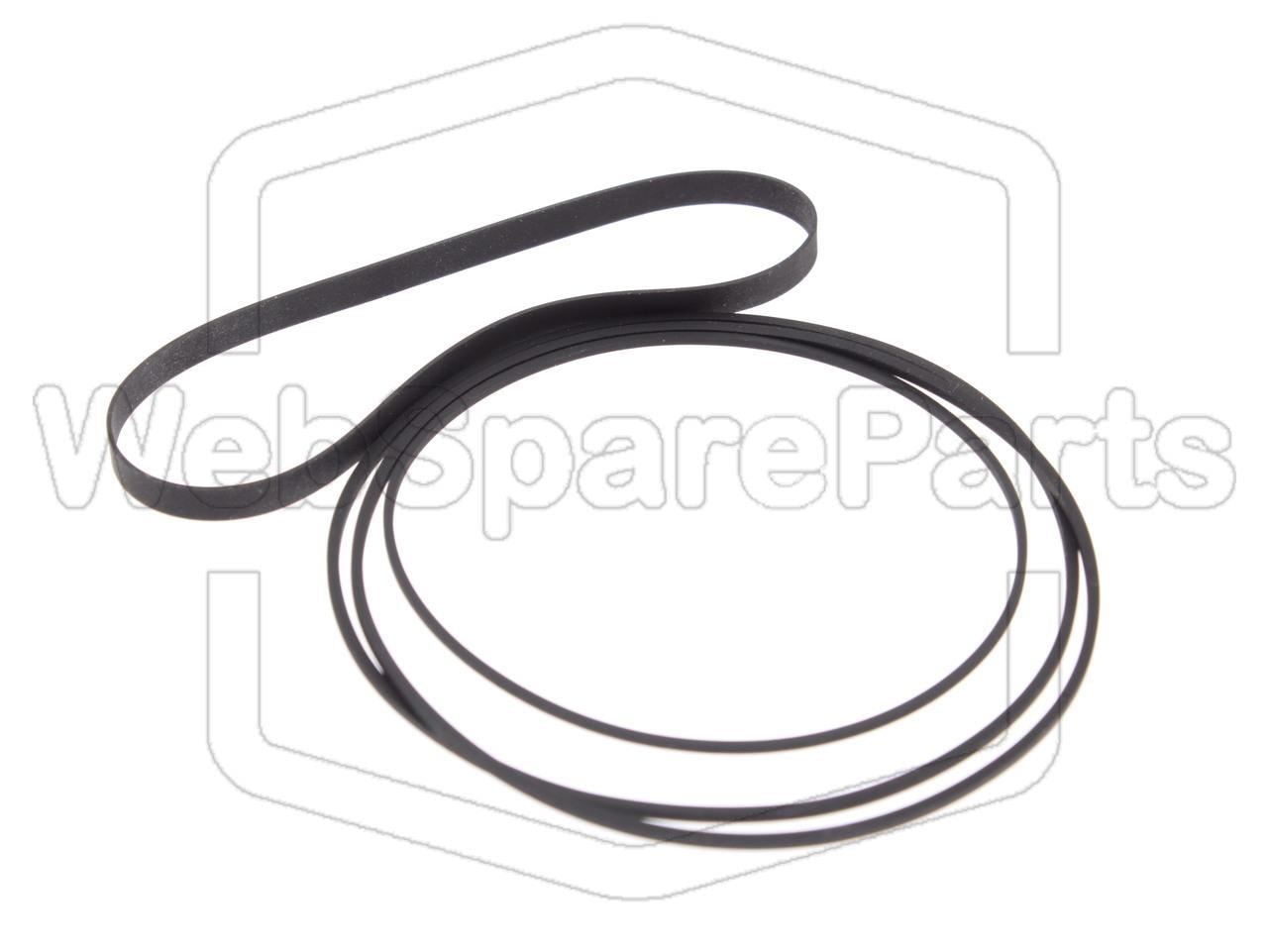Belt Kit For Cassette Deck Teac V-515X