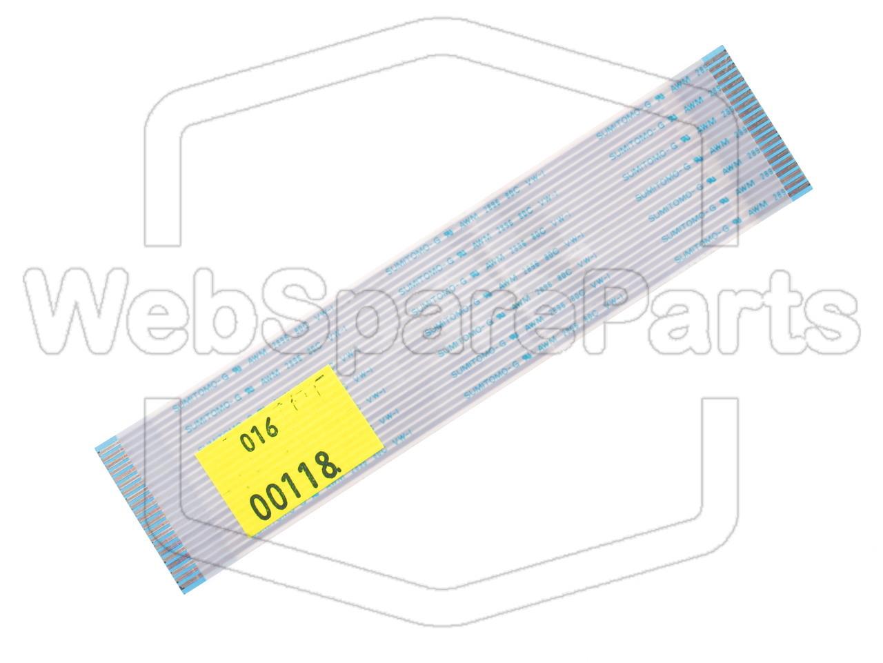 21 Pins Flat Cable L=120mm W=27.55mm