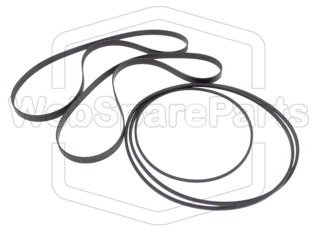 Belt Kit For Cassette Deck Aiwa AD-WX110