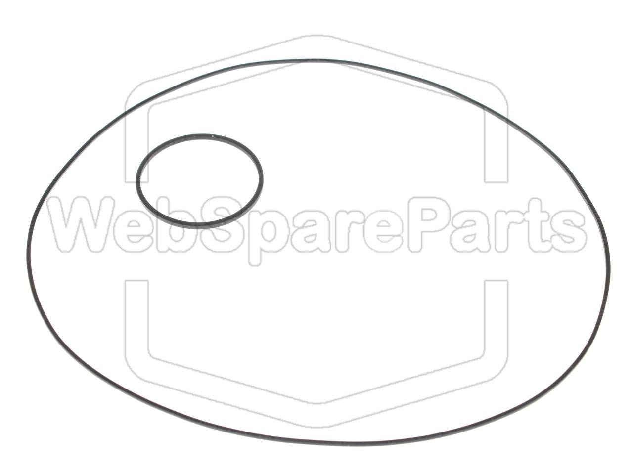 Belt Kit for Car Radio Cassette Player Sony EXR-10